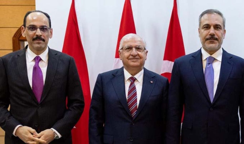 Gündemde 10 Mart Mutabakatı var | — Fidan, Güler ve Kalın Suriye’de görseli