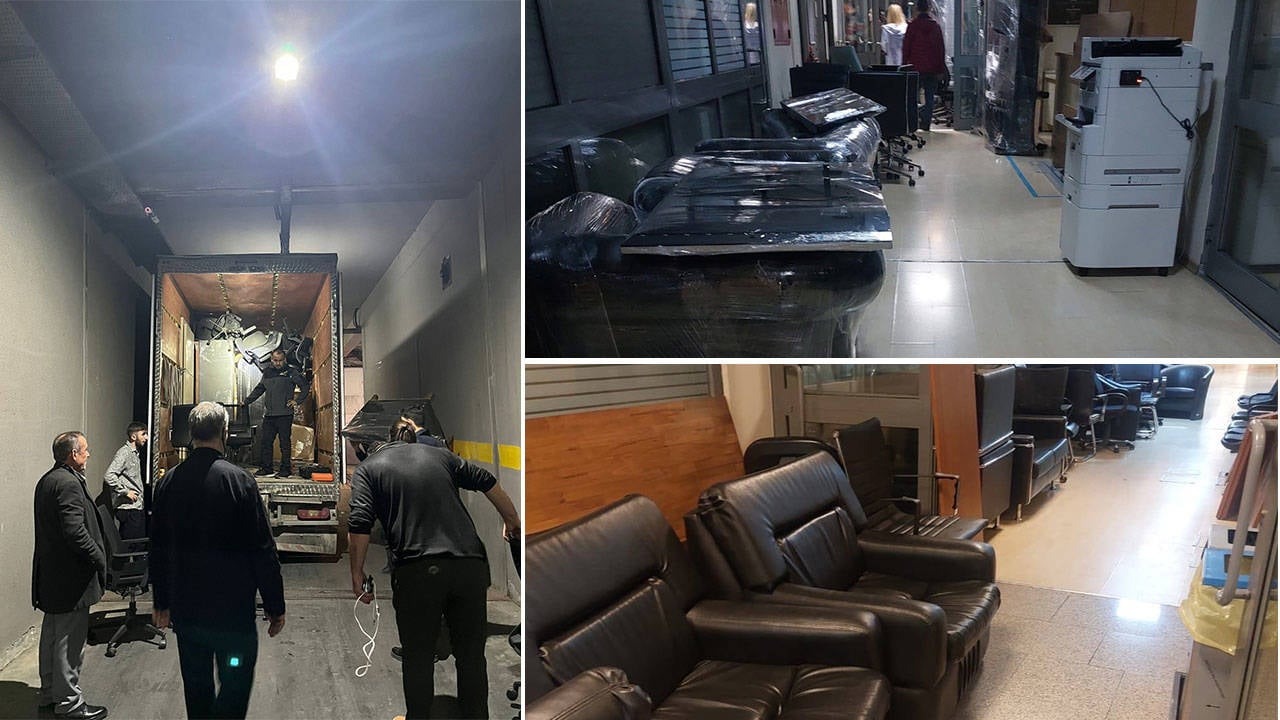 Belediyenin mallarına el konuldu l