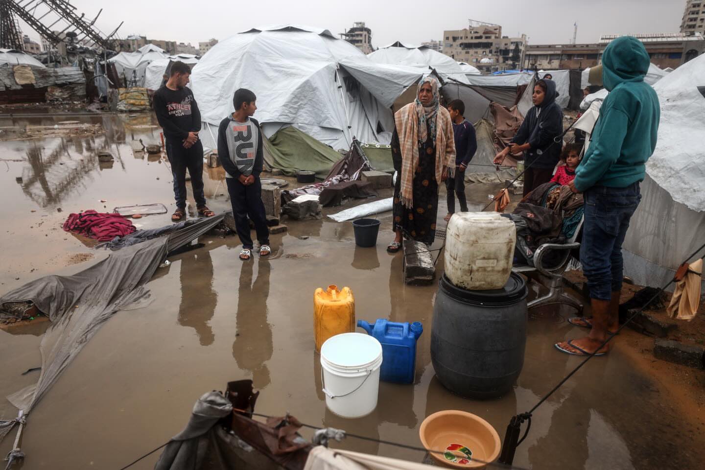 Şiddetli yağış Gazze’yi vurdu I