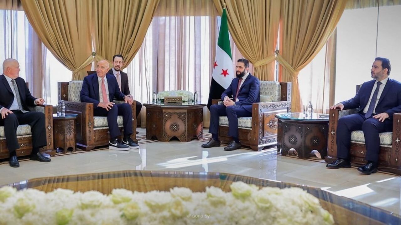 ABD ziyaretinde 10 Mart Mutabakatı gündemdi | — Barrack, Şara ile görüştü görseli