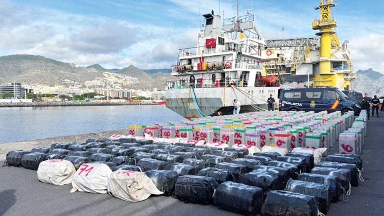 10 ton kokain yakalandı |