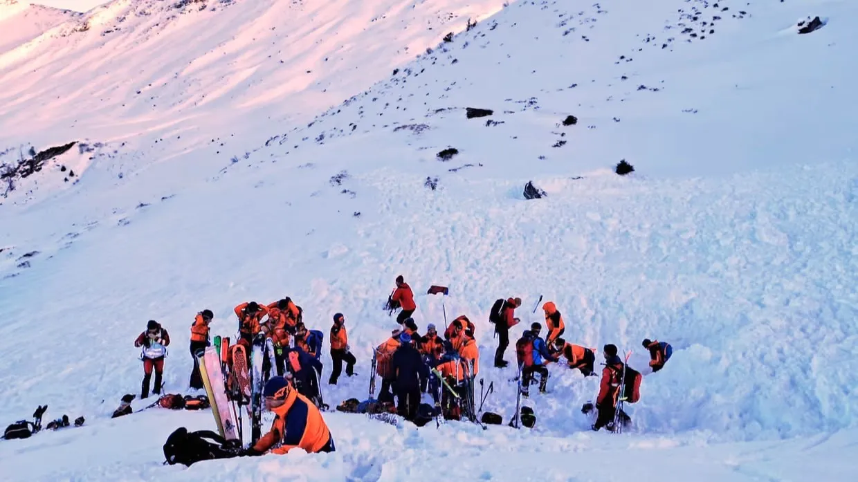 Alpler’de çığ felaketi |