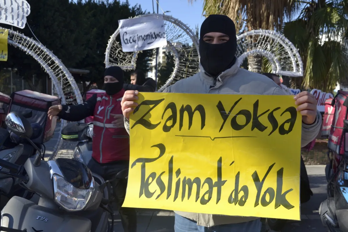 Motokuryelerden üç günlük kontak kapatma eylemi l