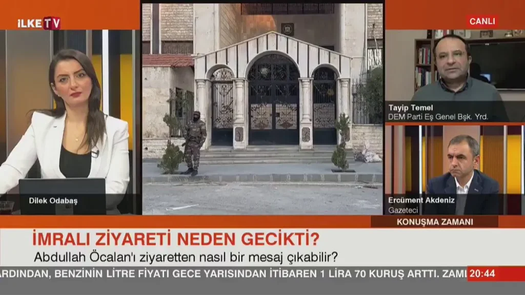 “İmralı ziyareti gerçekleşecek” | — Temel, Öcalan’ın DSG için mesajını anlattı görseli