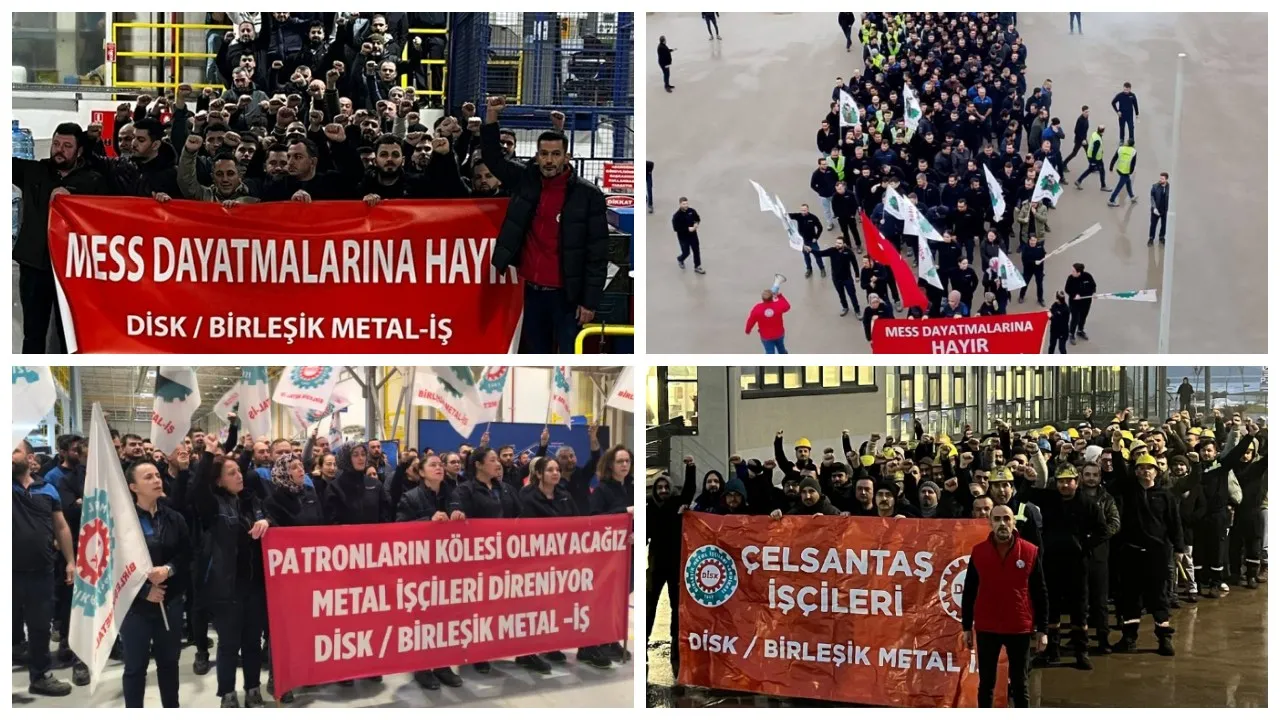 155 bin işçinin gözü TİS’te l