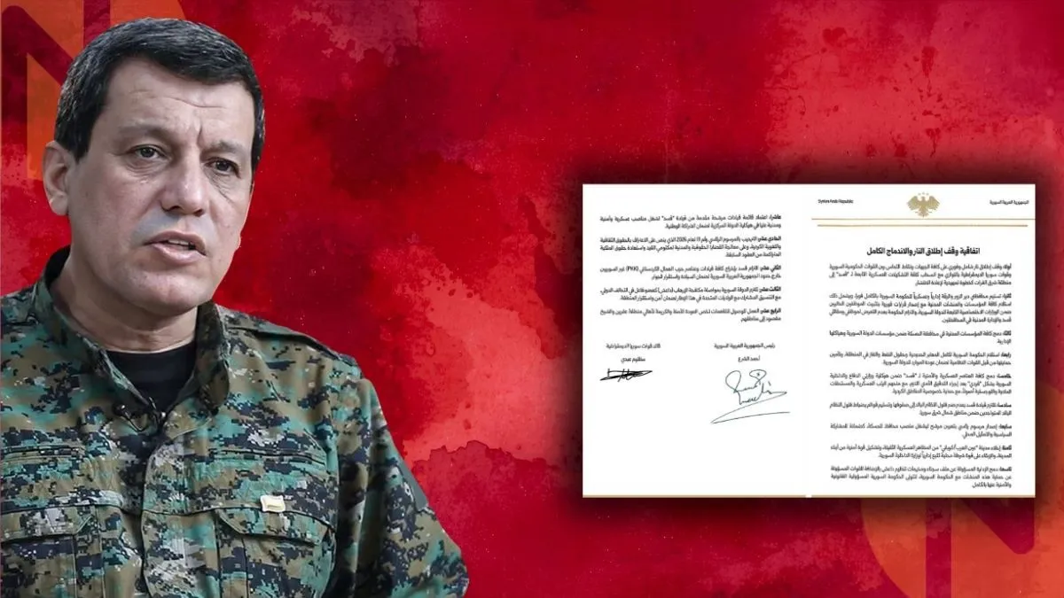 Şam’ın açıkladığı “mutabakat” |