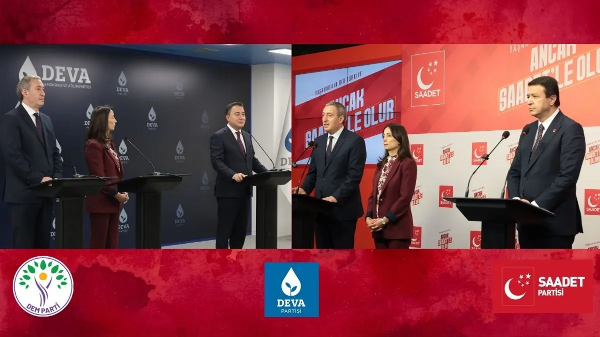 Hatimoğulları ve Bakırhan, Babacan ve Arıkan ile görüştü |