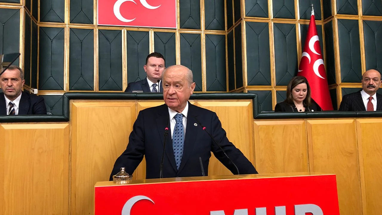 MHP lideri Bahçeli konuştu |