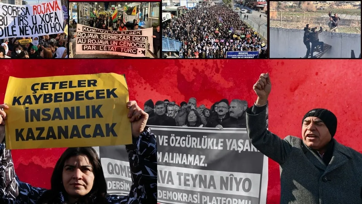 “Rojava yalnız değildir” |