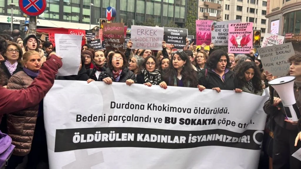 Kadınlardan Durdona Khokimova için eylem l