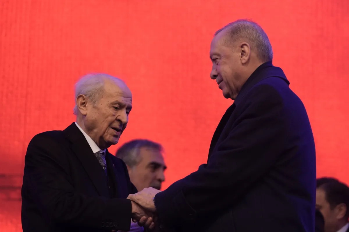Erdoğan ve Bahçeli Osmaniye’de konuştu l