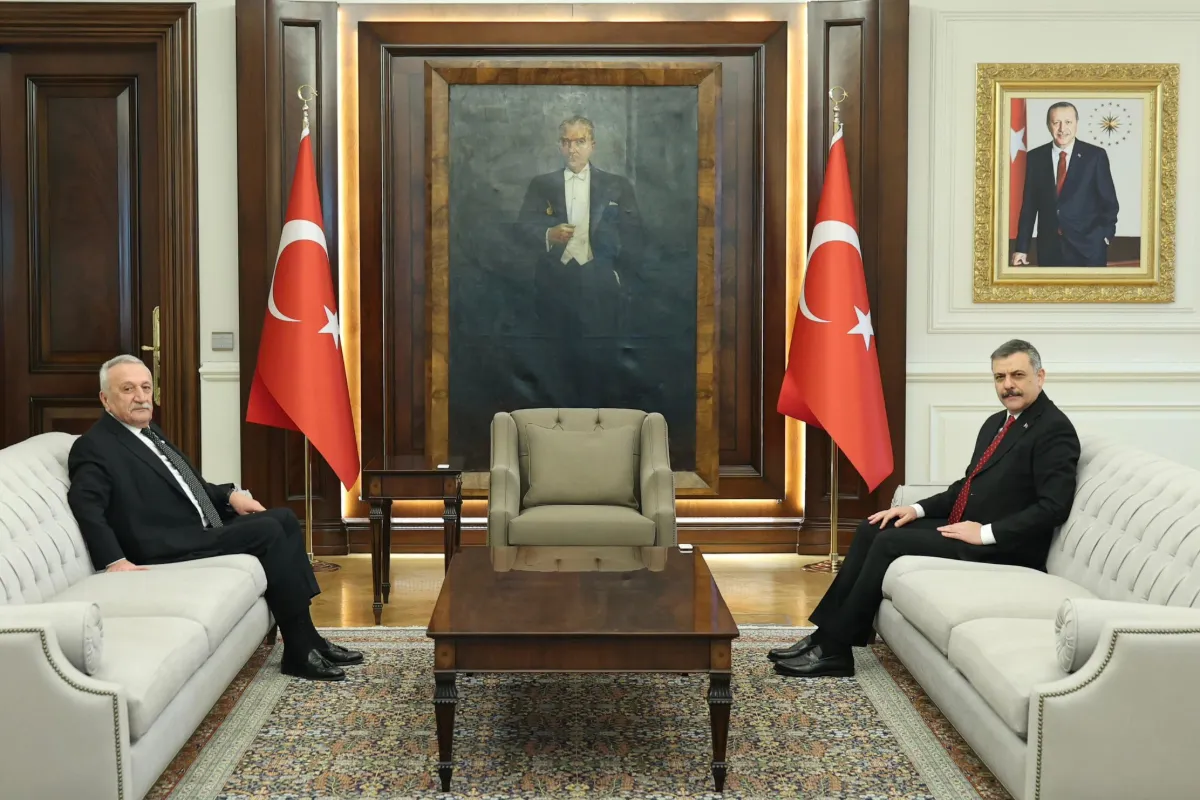 “Nazik ziyaretleri için teşekkür ederim” |