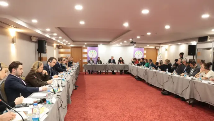 Bakırhan ve Hatimoğulları diplomatlarla buluştu | — "Dünyanın Kürtlere vefa borcu var" görseli