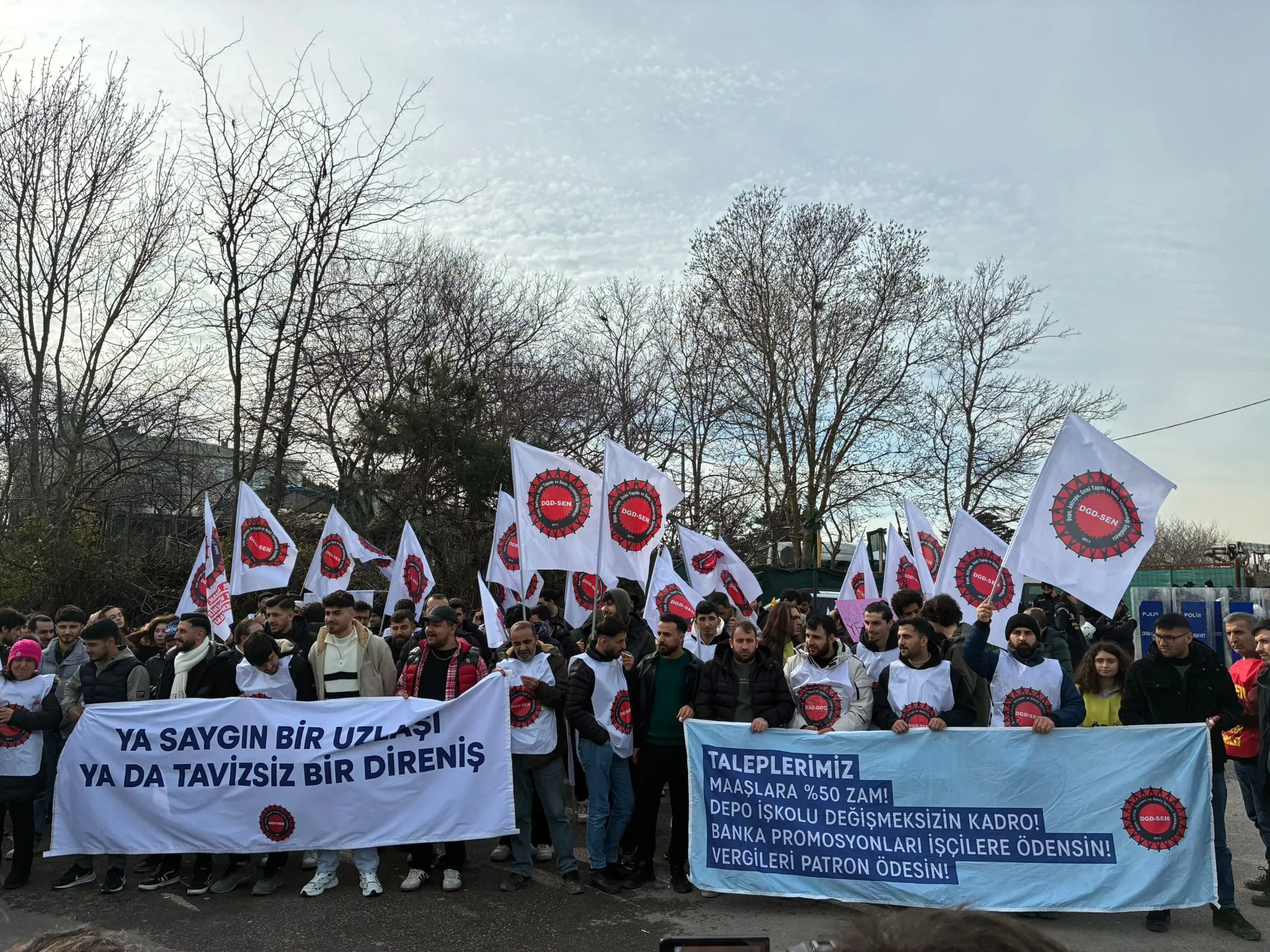 Migros direnişinde 13. gün l