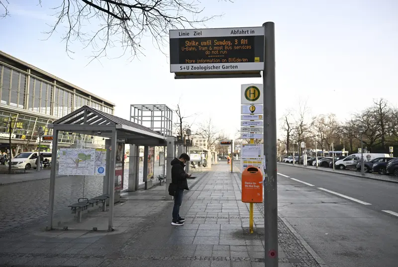 Almanya’da iş bırakma eylemi |