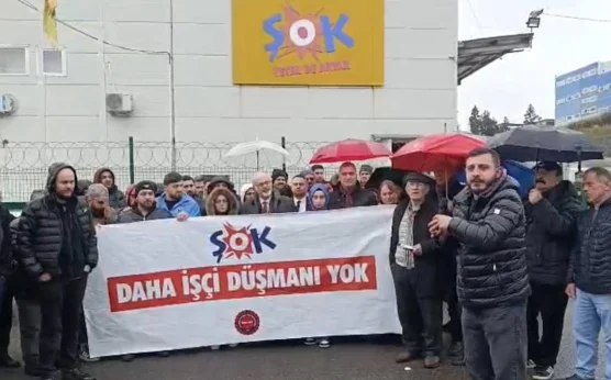 İş bırakma eylemine başlamışlardı |