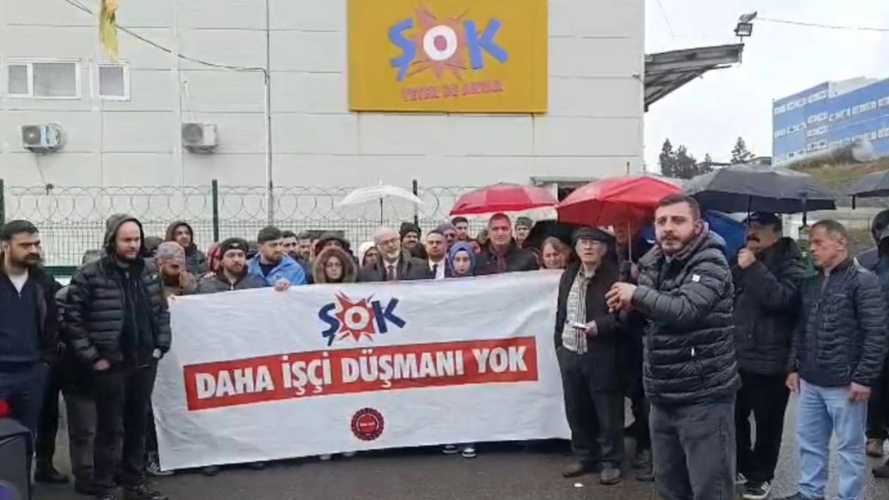 İş bırakma eylemine başlamışlardı |